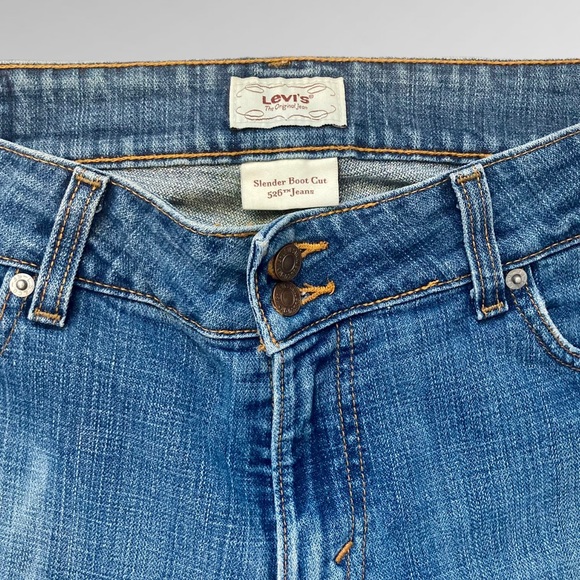 Levi’s Slender Boot Cut 526 Jeans Size 12 - Picture 7 of 9